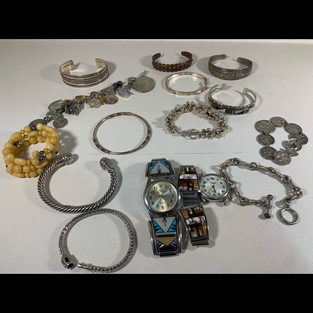 Silver and Gold Jewelry
